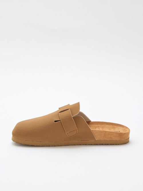 Suede-Effect Mule Clogs - Kiabi