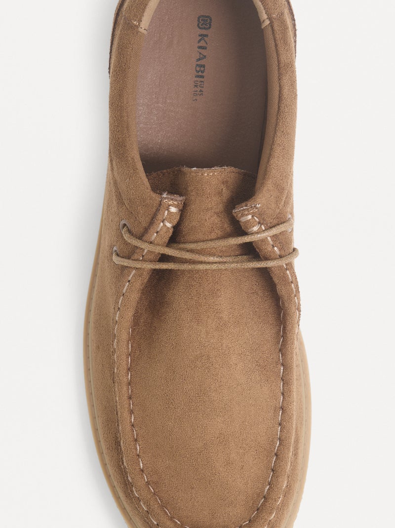 Suedette City Shoes Brown - Kiabi
