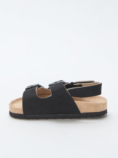Suedette Flat Sandals - Kiabi