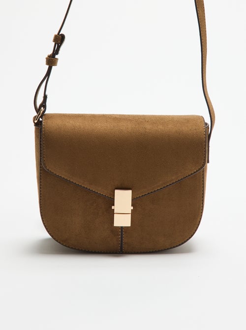 Suedette Handbag - Kiabi