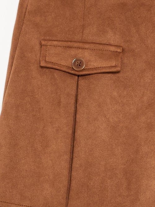 Suedette Skort - Kiabi