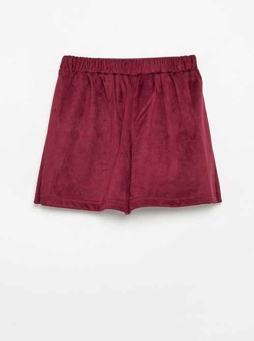 Suedette Skort - Kiabi