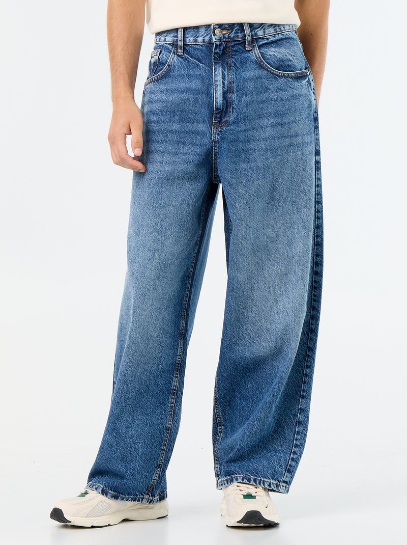 Super baggy fit jeans Blue - Kiabi
