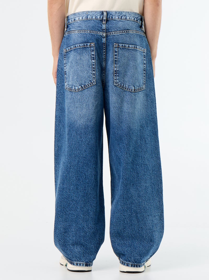 Super baggy fit jeans Blue - Kiabi