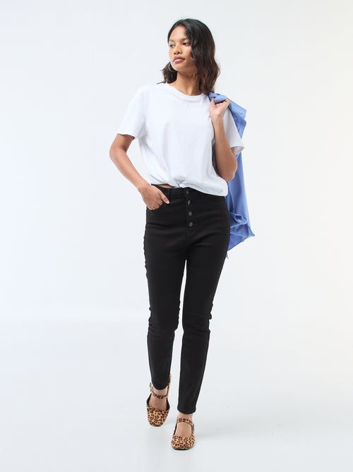 Super Skinny High-Waisted Jeans - L32 - Kiabi