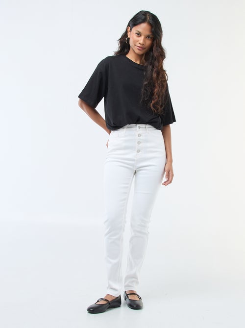 Super Skinny High-Waisted Jeans - L32 - Kiabi