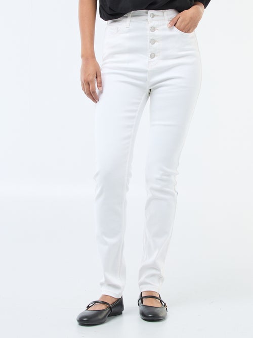 Super Skinny High-Waisted Jeans - L32 - Kiabi