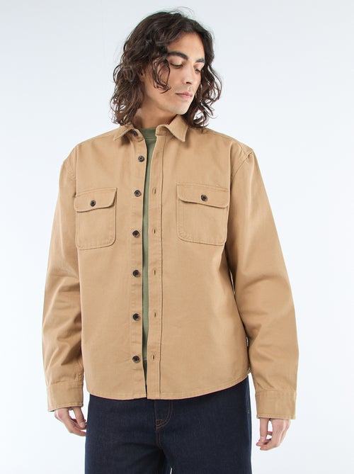 Surchemise en coton - Kiabi