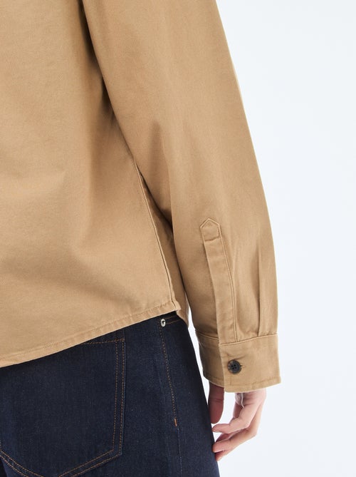 Surchemise en coton - Kiabi