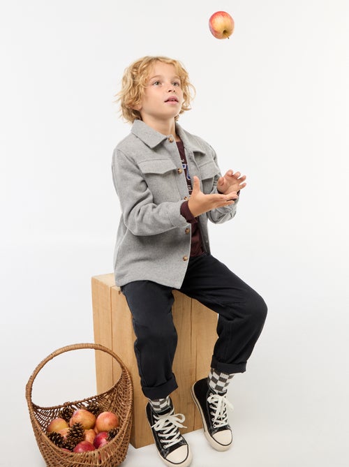 Surchemise en flanelle regular - Kiabi