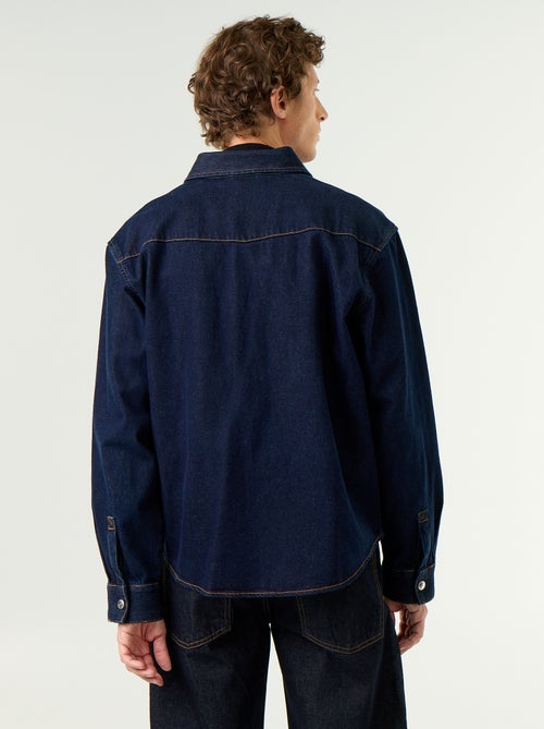 Surchemise en jean - Kiabi