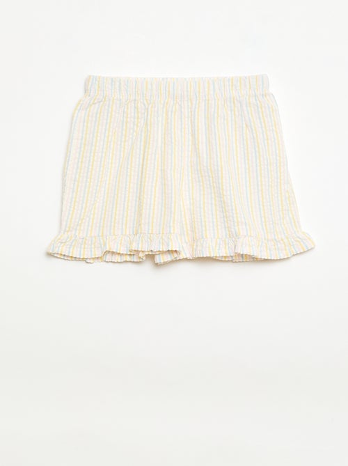 Süsses Pyjama-Set: T-Shirt + Shorts – 2-teilig - Kiabi