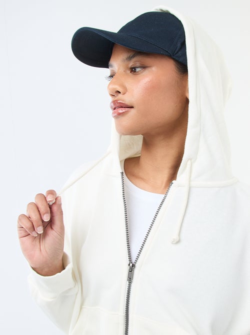 Sweat à capuche crop top - Kiabi