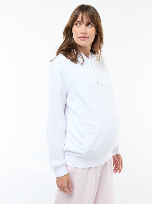 Sweat à capuche d'allaitement - Kiabi