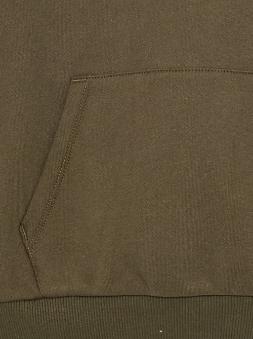 Sweat à capuche et poche kangourou - Kiabi