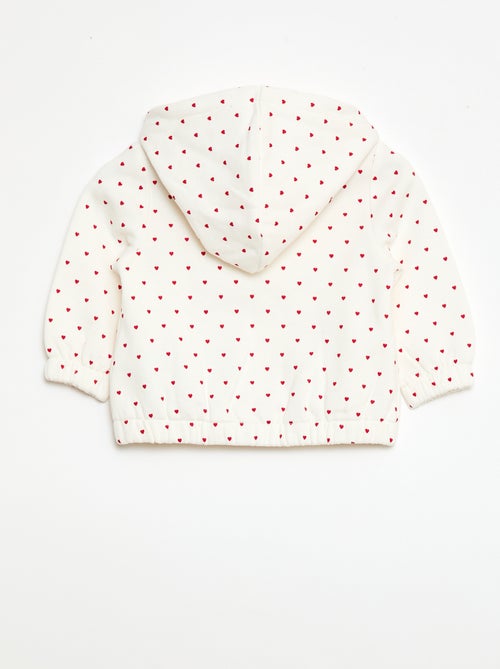 Sweat à capuche imprimé - Kiabi