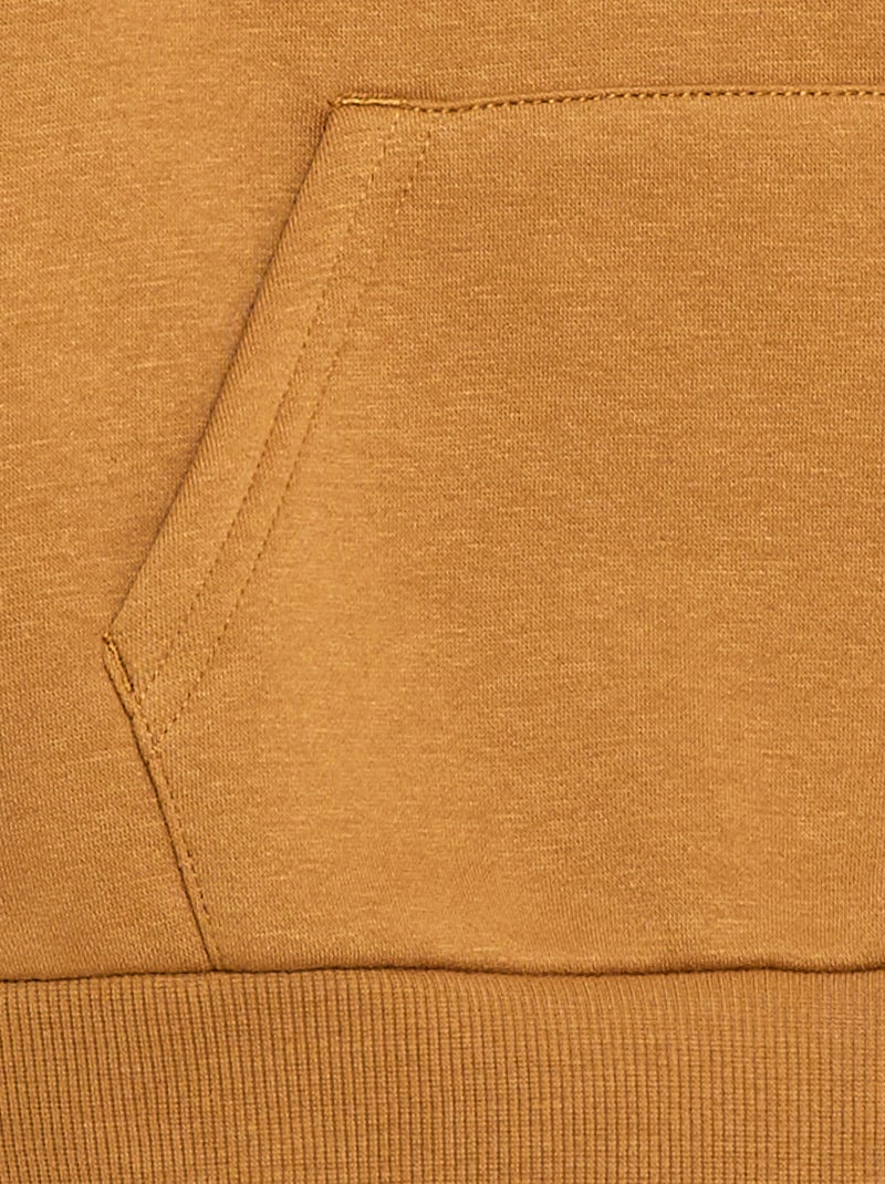 Sweat à capuche kangourou Bleu - Kiabi