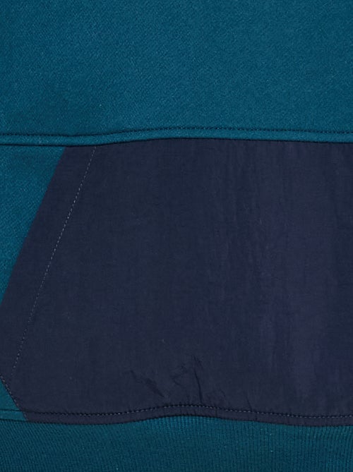 Sweat à capuche loose en polaire - Kiabi