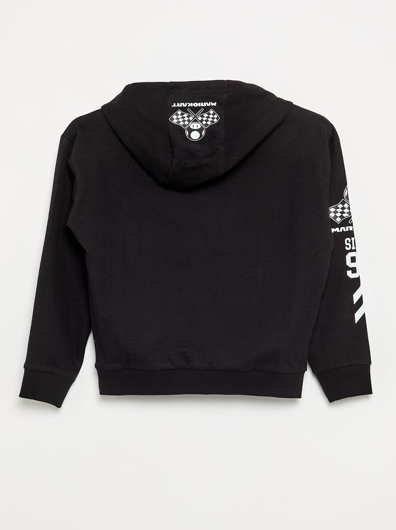 Sweat à capuche 'Mario' 'Nintendo' Noir - Kiabi