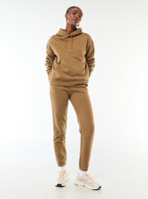 Sweat à capuche uni - Kiabi