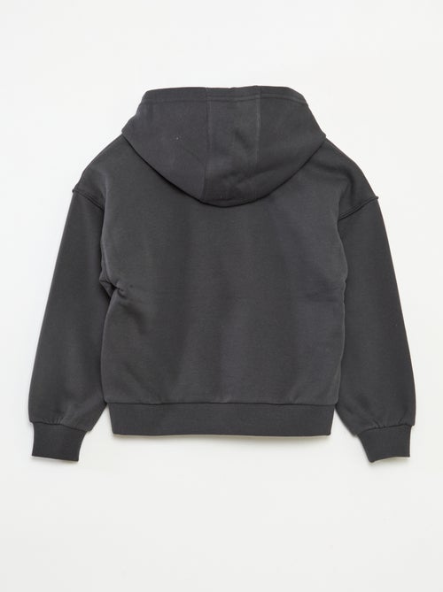 Sweat à capuche 'Universal' 'Wicked' en coton uni - Kiabi Sweat à capuche 'Universal' 'Wicked' en coton uni - Kiabi