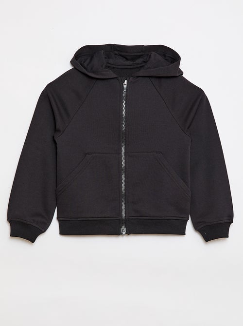 Sweat à capuche zippé - Collection facile à enfiler - Kiabi