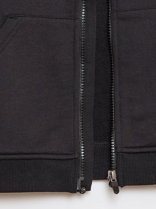 Sweat à capuche zippé - Collection facile à enfiler - Kiabi