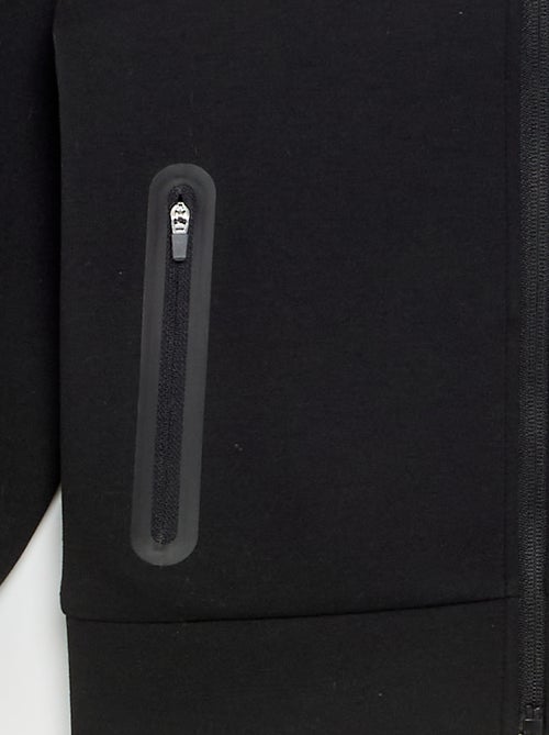 Sweat à capuche zippé avec 2 poches zippées - Kiabi Sweat à capuche zippé avec 2 poches zippées - Kiabi