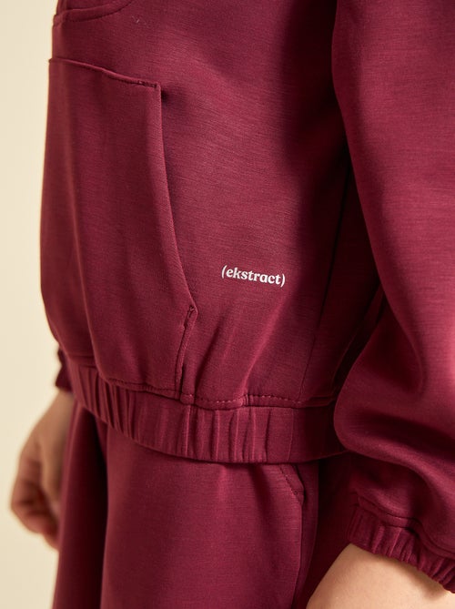 Sweat à col camionneur - Kiabi