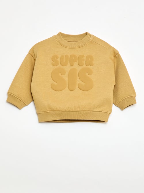 Sweat à col rond Brother & Sister - Kiabi