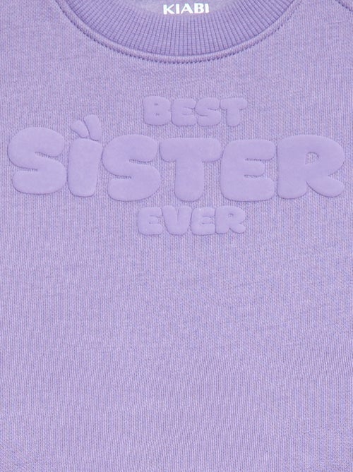 Sweat à col rond Brother & Sister - Kiabi