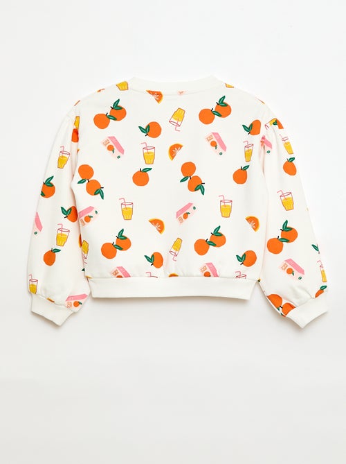 Sweat à col rond imprimé - Grafik Edition - Kiabi
