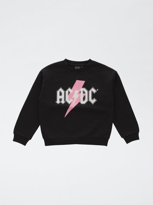 Sweat 'AC/DC' col rond - Kiabi Sweat 'AC/DC' col rond - Kiabi