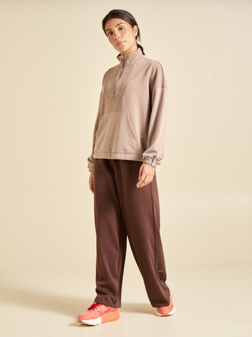 Sweat col camionneur - ekstract - Kiabi