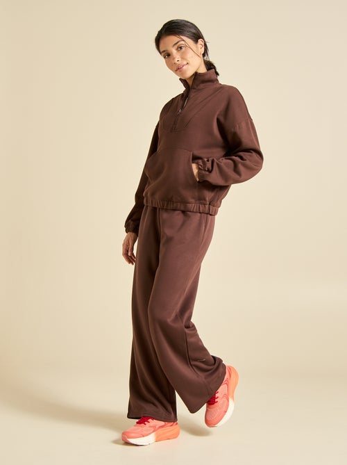 Sweat col camionneur - ekstract - Kiabi