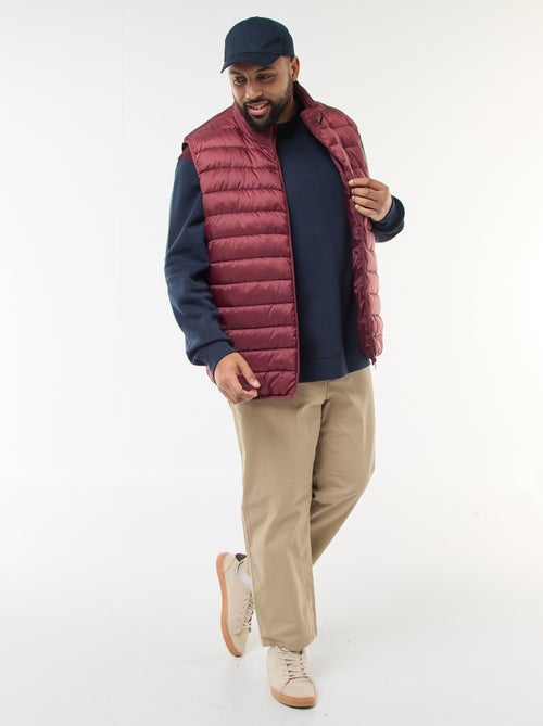 Sweat colorblock en molleton - Kiabi