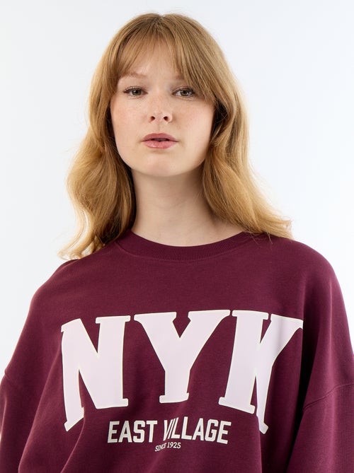 Sweat crop top - Kiabi