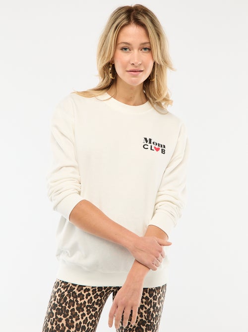 Sweat d'allaitement - Kiabi