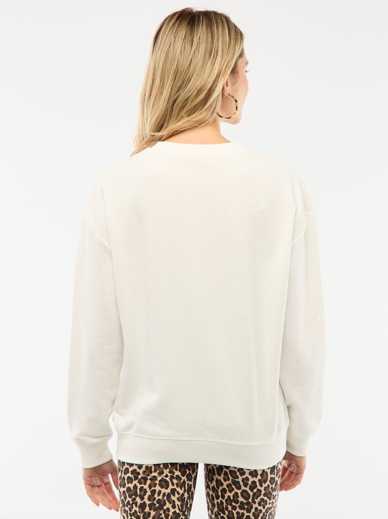Sweat d'allaitement Beige - Kiabi