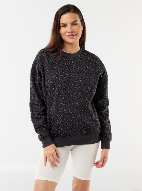 Sweat d'allaitement imprimé - Kiabi