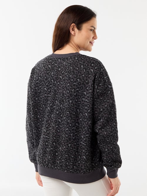 Sweat d'allaitement imprimé - Kiabi