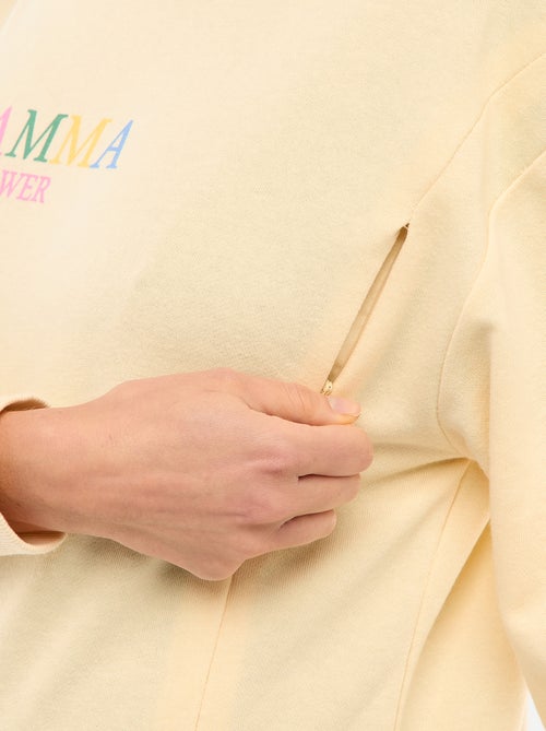 Sweat d'allaitement - Kiabi