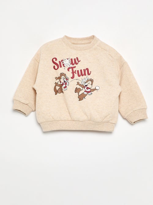 Sweat de Noël 'Disney' à manches longues - Kiabi