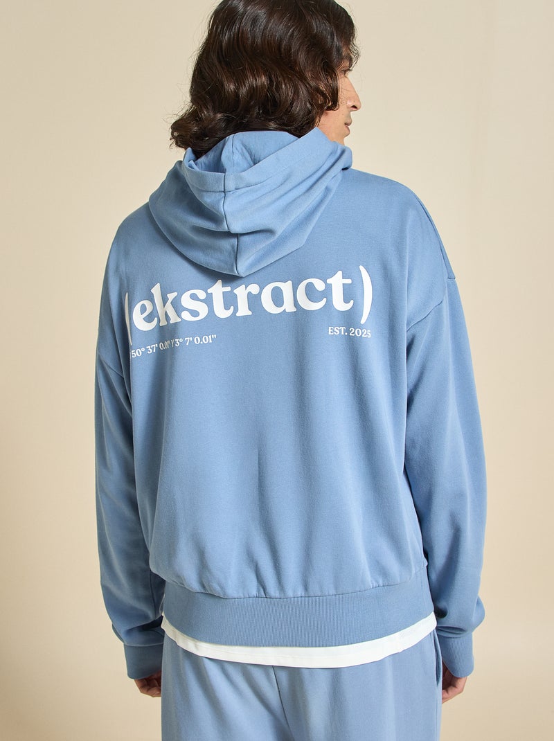 Sweat de sport unisexe - (ekstract) Bleu - Kiabi