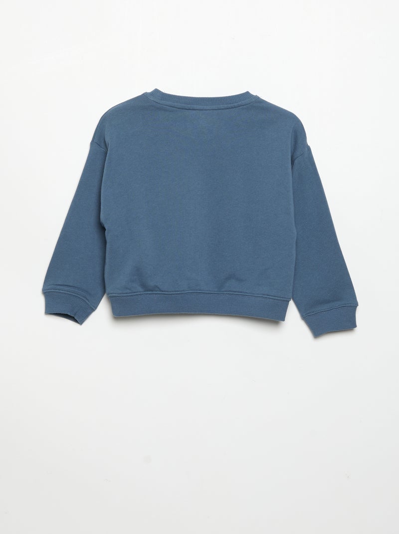 Sweat 'Disney' imprimé Bleu - Kiabi