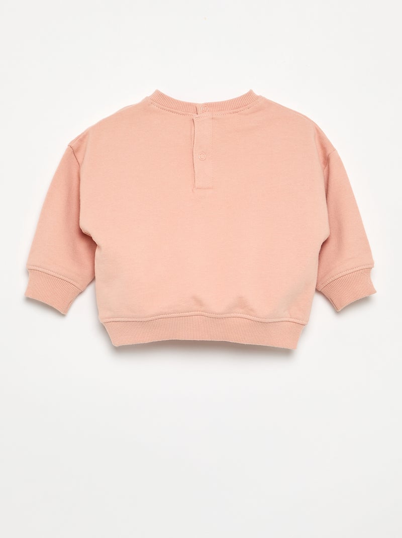 Sweat en molleton 'AC/DC' Beige - Kiabi