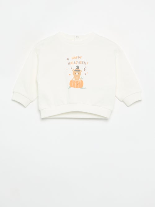 Sweat en molleton imprimé - Kiabi Sweat en molleton imprimé - Kiabi