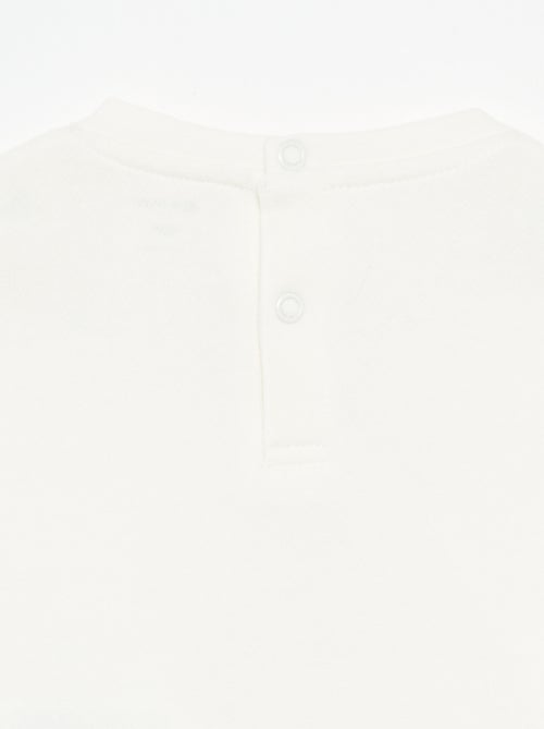 Sweat en molleton imprimé - Kiabi Sweat en molleton imprimé - Kiabi