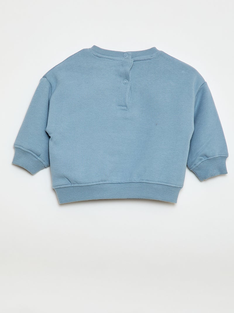 Sweat en molleton imprimé 'Winnie' Bleu - Kiabi