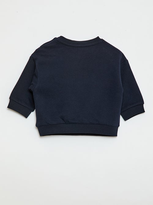 Sweat en molleton uni - Kiabi